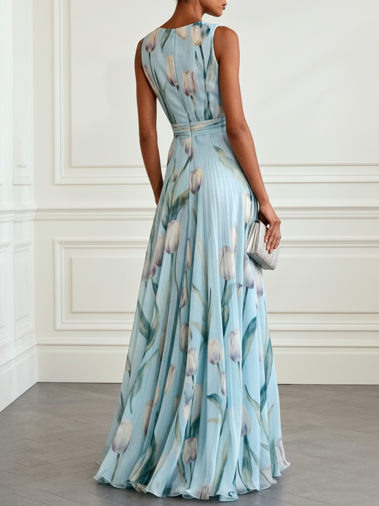 Vestido Nerea™ | Elegancia floral que realza tu silueta